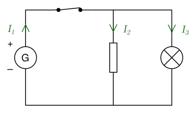 Loi intensité circuit dérivation