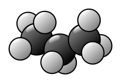 Modèle moléculaire du méthane