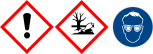 Pictogrammes de sécurité du sulfate de cuivre anhydre